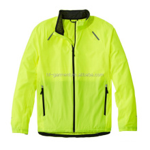 Custom Multisport Jackette for Men High-visibility and Reflective Fitness Men Windbreaker Jacket